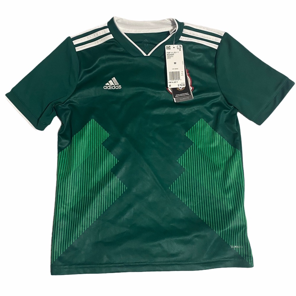Adidas Mexico Boys Soccer Jersey